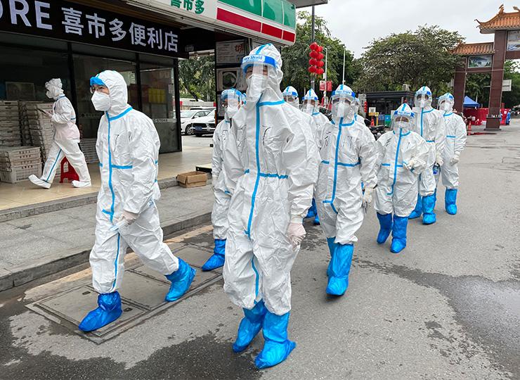 集团党员助力广州疫情封控区，筑牢抗疫“长城”